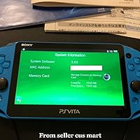 Amazon.com: PlayStation Vita Wi-Fi model Aqua Blue : Video Games